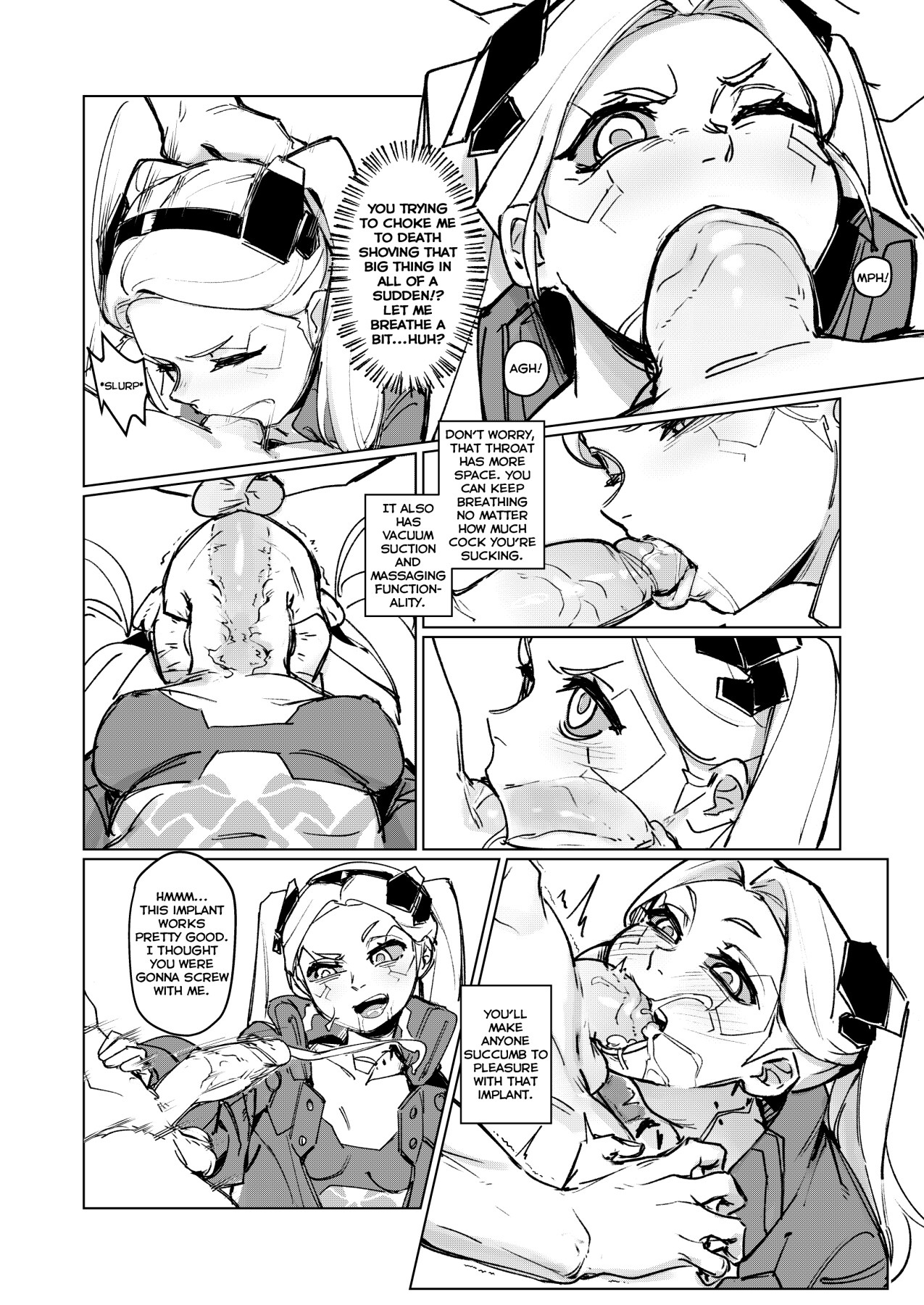 Hentai Manga Comic-CyberDICK ERORUNNERS-Read-4